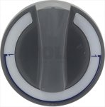 DREHKNOPF GRAU ø 60 mm 1-0-1