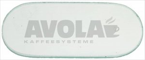 GLAS OFENTÜR 164x73x5 mm
