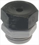 WASCHDÜSE GRAU-SCHWARZ