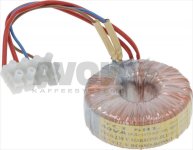 TRANSFORMATOR 0-230V/ 0-12V 50VA