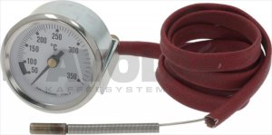 FERNTHERMOMETER WEISS ø 52 mm 50-350°C