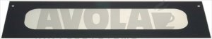 GLAS OFENTÜR 804x249x4 mm