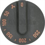 DREHKNOPF BRAUN &oslash; 45 mm 50-250&deg;C