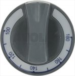 GRIFF GRAU ø 60 mm 100-180°C