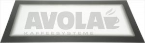 AUSSENGLAS FÜR BACKOFENTÜR 765x465 mm