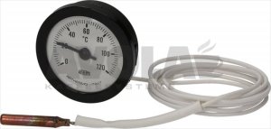FERNTHERMOMETER WEISS ø 52 mm 0-120°C