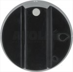 DREHKNOPF SCHWARZ &oslash; 70 mm 0-1-2-3