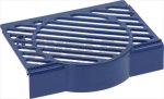 GRIGLIA BLU VASCHETTA RACCOGLIGOCCE