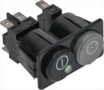 DRUCKKNOPFSCHALTER 2 TASTEN