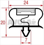 STECKDICHTUNG 1155x600 mm