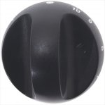 DREHKNOPF SCHWARZ ø 70 mm 1-10