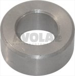 BÜCHSE AUS EDELSTAHL ø 22x12,2x10 mm