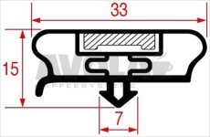 STECKDICHTUNG 730x590 mm