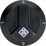 KNOPF SCHWARZ &oslash; 66 mm 0-1-0-1