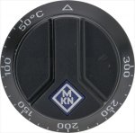 KNOPF SCHWARZ &oslash; 66 mm 50-300&deg;C