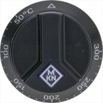 KNOPF SCHWARZ &oslash; 66 mm 50-300&deg;C