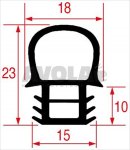 TÜRDICHTUNG 1520x590 mm