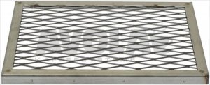 ROST EDELSTAHL LAVASTEIN 390x300x20 mm