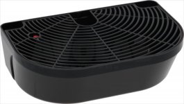ABTROPFSCHALE KOMPLETT SCHWARZ