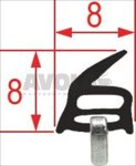 DICHTUNG OFENTÜR 330x250 mm