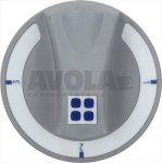 DREHKNOPF GRAU ø 71 mm 1-2-3