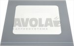 AUSSENGLAS FÜR BACKOFENTÜR 590x590 mm