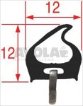 DICHTUNG FÜR BACKOFENTÜR 600x300 mm
