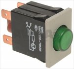 SCHALTER 2-POLIG GRÜN 16A 250V