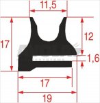 DICHTUNG FÜR OFENTÜR 700x250 mm