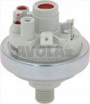 DRUCKSCHALTER 0,150-0,120 BAR 6A 250V