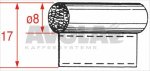 DICHTUNG 8xh17 mm 25 m