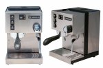 Rancilio Silvia Espressomaschine ECO Modell Edelstahl Matt