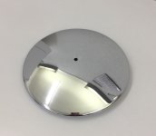 Elektra SXC Deckel verchromt (ohne Adler / Knopf)