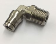 Legris Schnellverbinder L-Stück 1/4