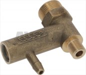 Expobar Expansionsventil Bypassventil 1/8M 1/8F 3/8M