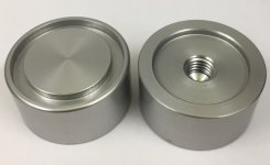 ECM Mechanika SLIM Gerätefuss 20mm M10, Aluminium eloxiert