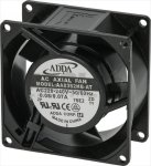 AXIALVENTILATOR ADDA 80x80x38 mm