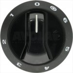 DREHKNOPF SCHWARZ ø 52 mm 0-1-2-3-4-5-6