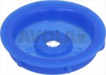 RING KUNSTSTOFF BLAU DREHKNOPF 