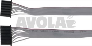 FLACHBANDKABEL 10 POLIG 800 mm