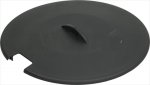 FRITEUSENDECKEL SCHWARZ ø 238 mm