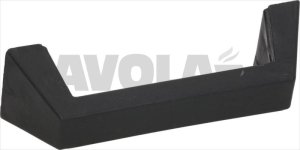 GRIFF AUS KUNSTSTOFF 123 mm SCHWARZ