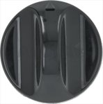 DREHKNOPF SCHWARZ ø 50 mm