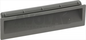 GRIFF AUS KUNSTSTOFF 138 mm GRAU