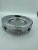 mc semi chrome base silver plate red relief