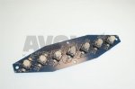 Carimali Tastatur 7 Tasten 14 LED ETA BETA KICCO L 162mm B 38mm
