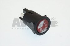 La Pavoni Stradivari Schalter beleuchtet mit Pavoni Logo