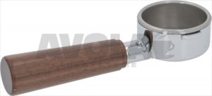 Pavoni bottomless portafilter pre millenium group (50mm) wooden handle