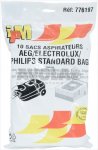 SACCO ASPIRATORE PHILIPS SBAG10 FIBRA