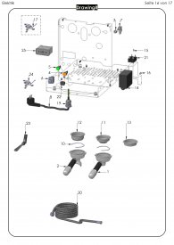 ECM Technika V Elektronik PID Explosionszeichnung
